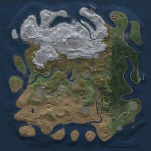 Thumbnail Rust Map: Procedural Map, Size: 4250, Seed: 115361776, 18 Monuments