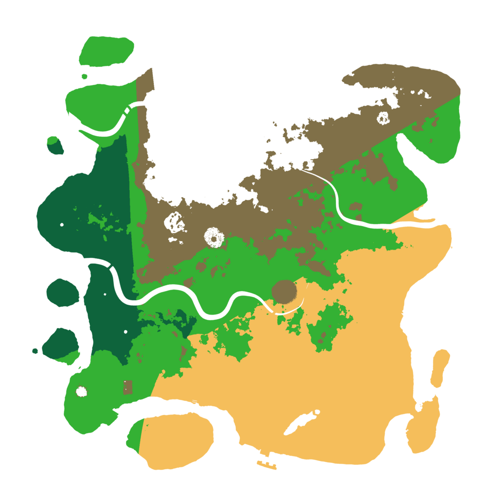 Biome Rust Map: Procedural Map, Size: 3750, Seed: 174958512