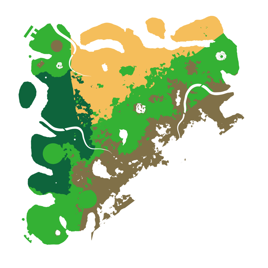 Biome Rust Map: Procedural Map, Size: 4000, Seed: 279689518