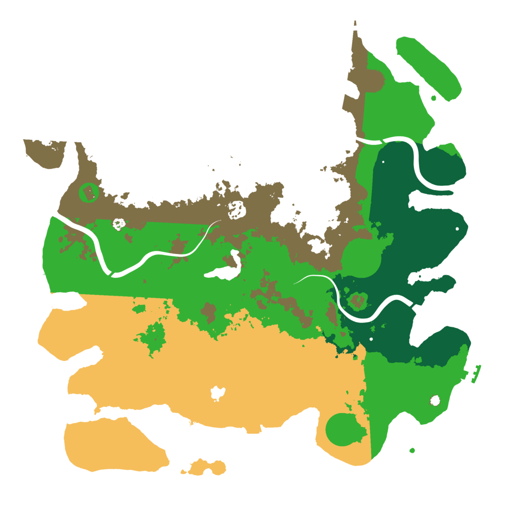 Biome Rust Map: Procedural Map, Size: 4000, Seed: 1992325345