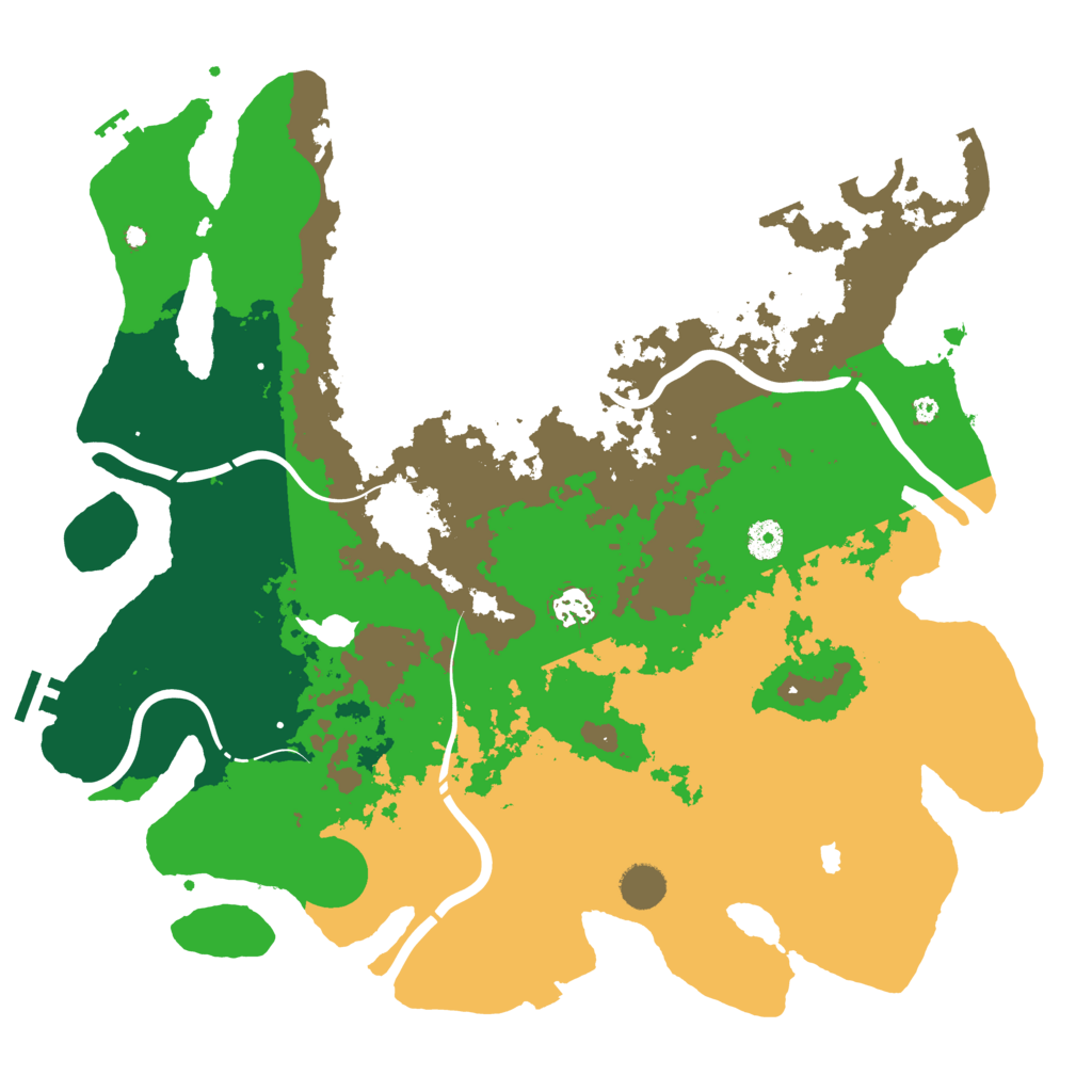 Biome Rust Map: Procedural Map, Size: 4250, Seed: 1987614330