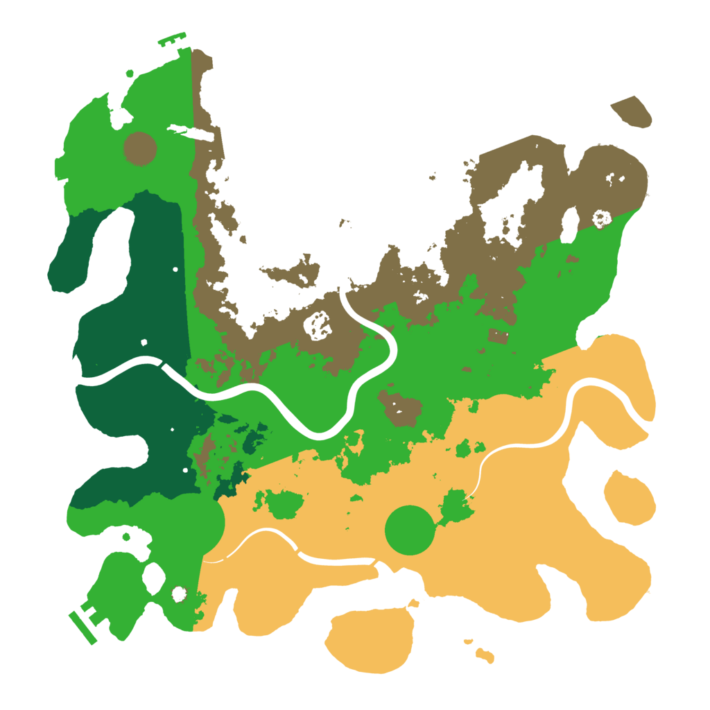 Biome Rust Map: Procedural Map, Size: 3750, Seed: 1142280903