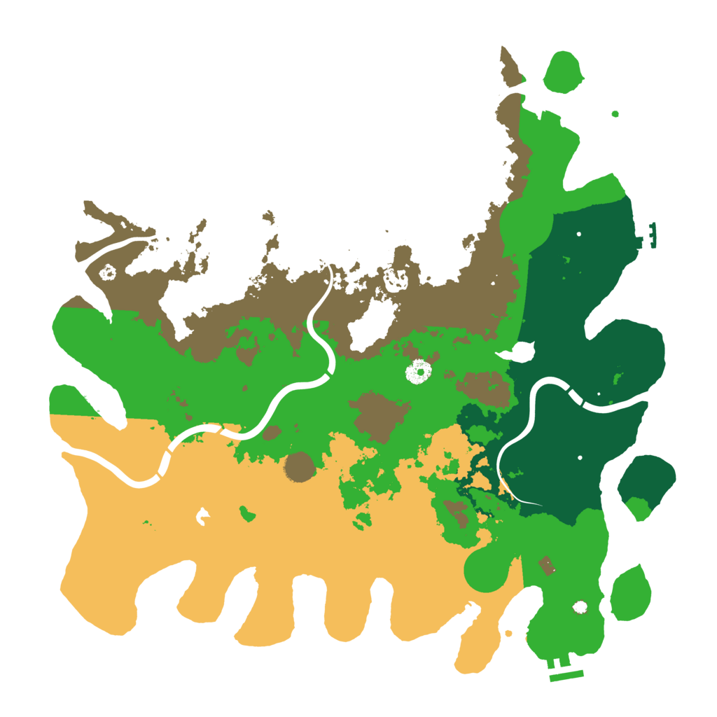Biome Rust Map: Procedural Map, Size: 4250, Seed: 1785020316