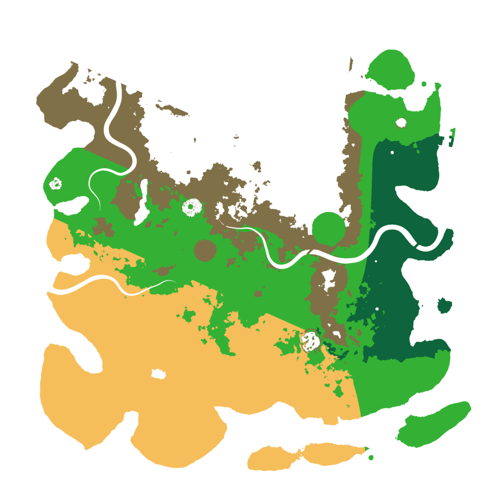 Biome Rust Map: Procedural Map, Size: 4000, Seed: 365803582