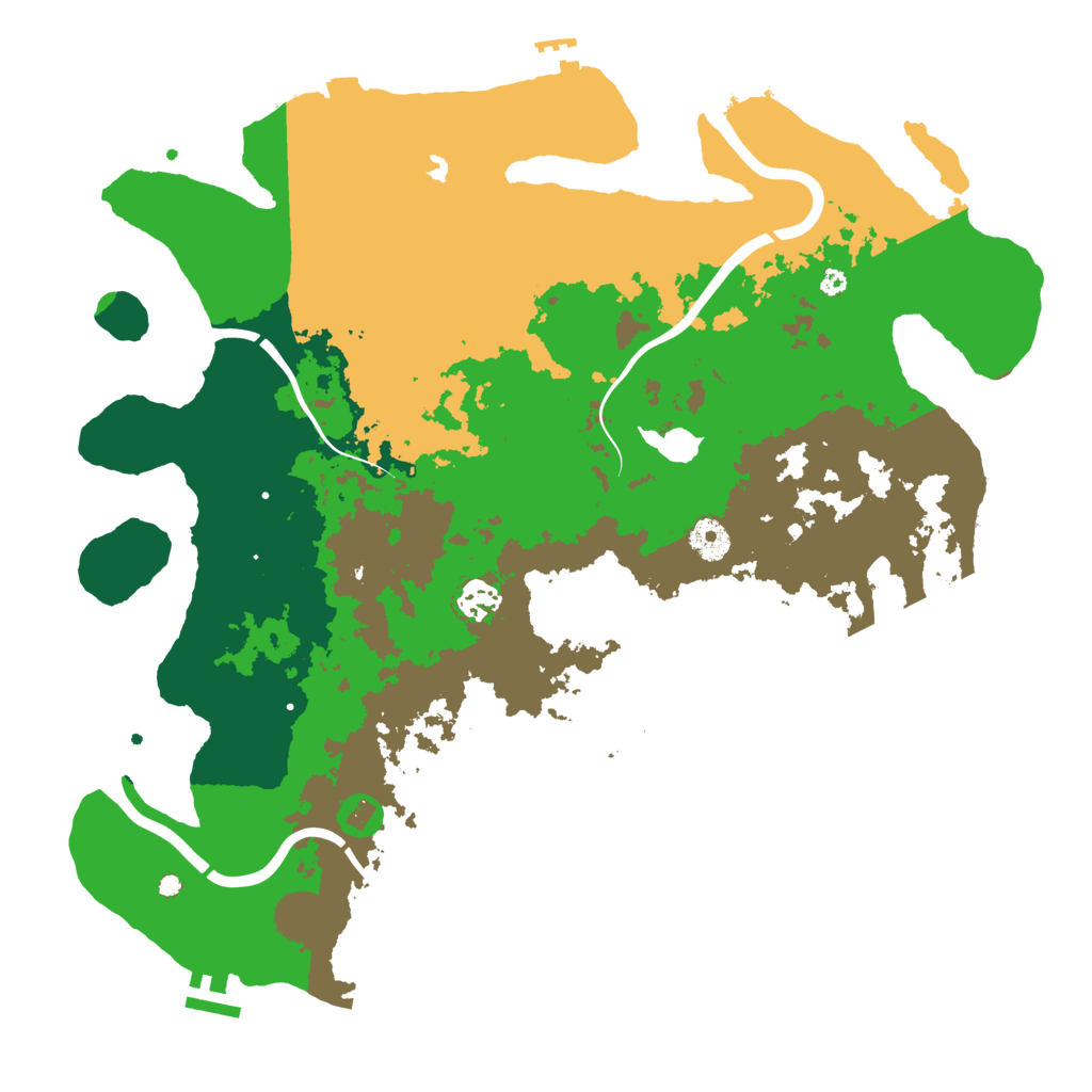 Biome Rust Map: Procedural Map, Size: 4000, Seed: 2126420221