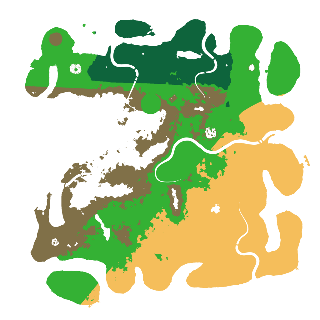 Biome Rust Map: Procedural Map, Size: 4250, Seed: 1724654199