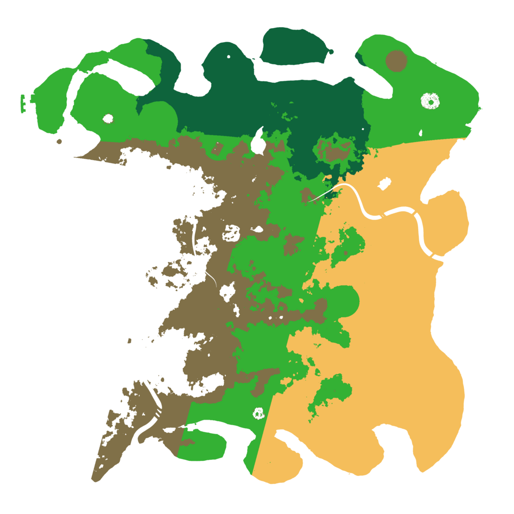 Biome Rust Map: Procedural Map, Size: 4250, Seed: 1734042454