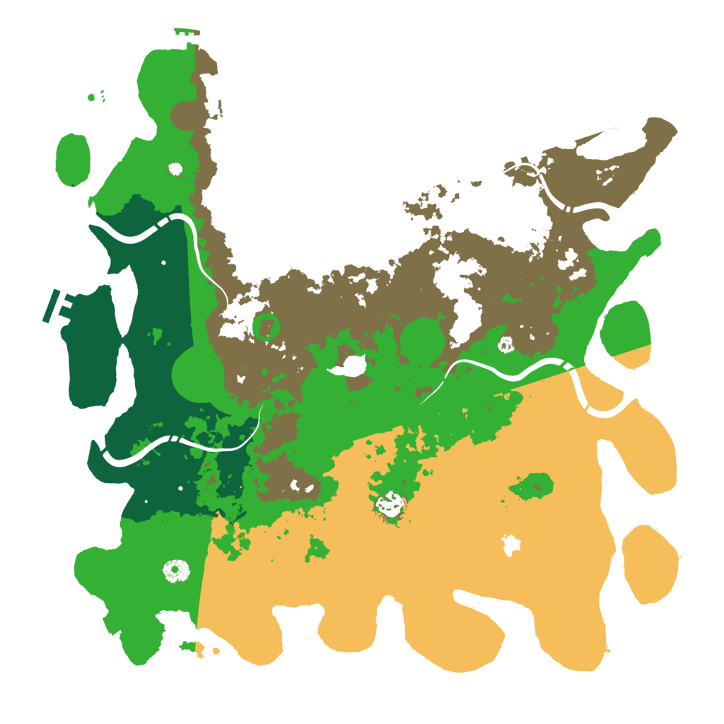 Biome Rust Map: Procedural Map, Size: 4250, Seed: 802562651