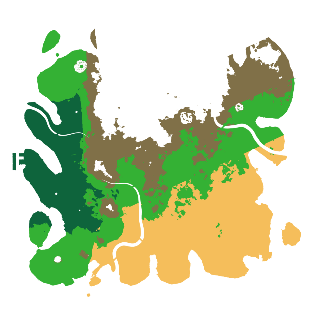Biome Rust Map: Procedural Map, Size: 3750, Seed: 102579975