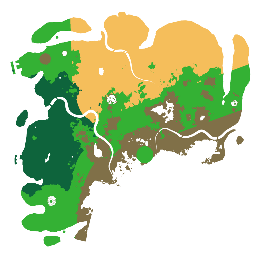 Biome Rust Map: Procedural Map, Size: 4250, Seed: 405710082