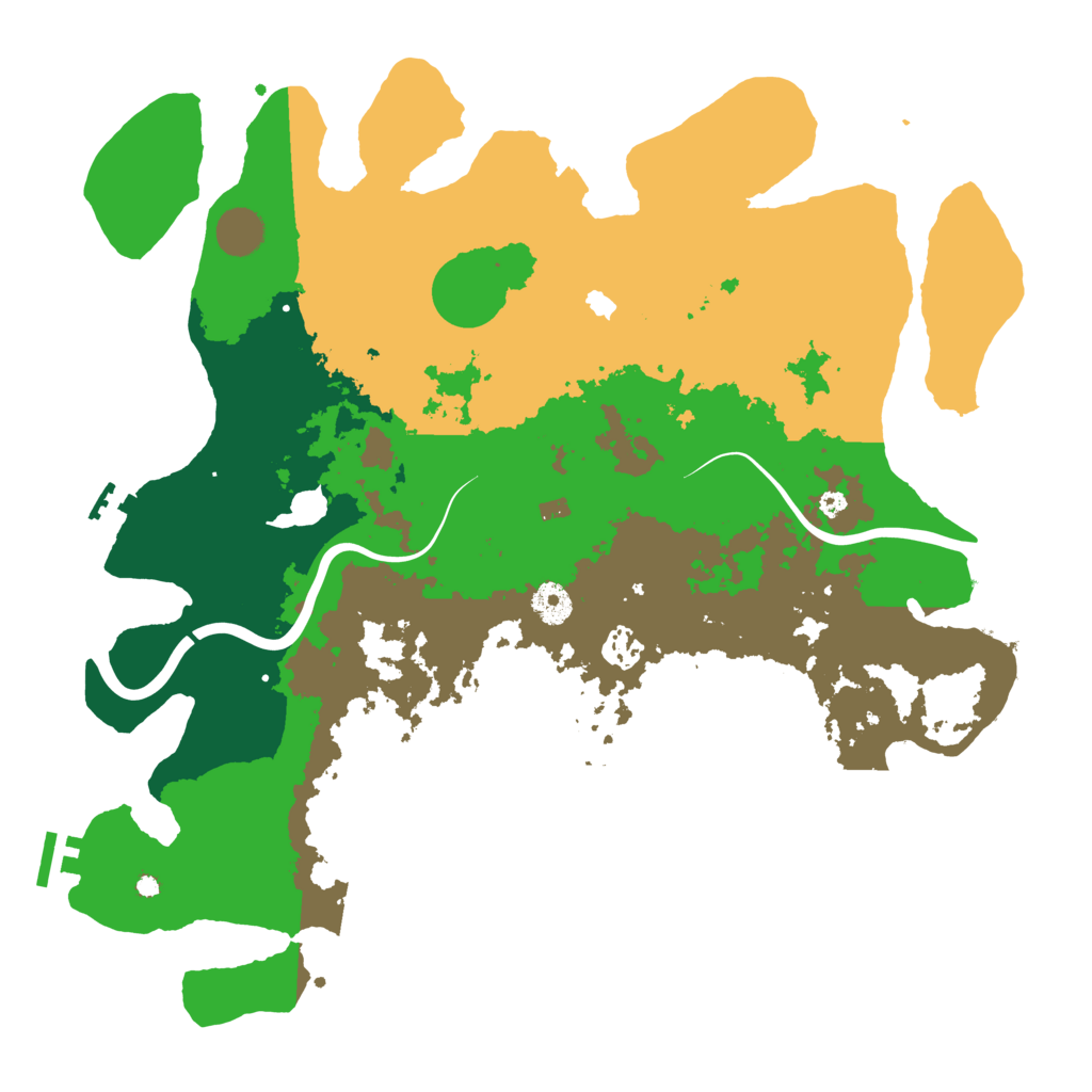Biome Rust Map: Procedural Map, Size: 4000, Seed: 1698146033