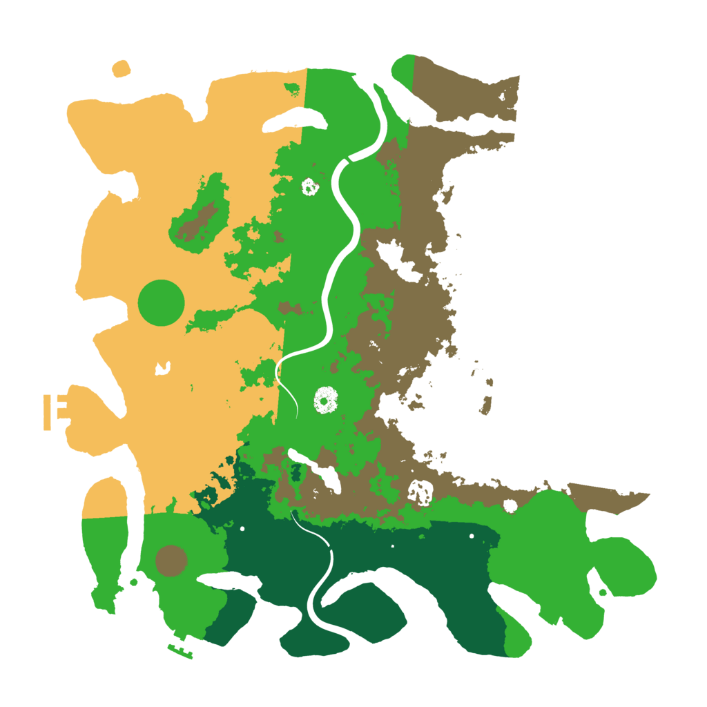 Biome Rust Map: Procedural Map, Size: 4000, Seed: 30904282