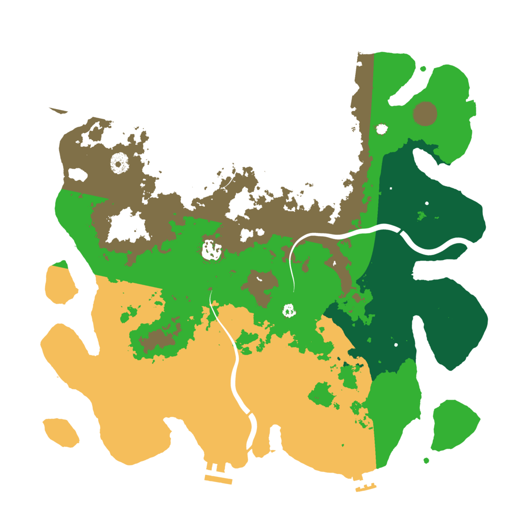 Biome Rust Map: Procedural Map, Size: 3750, Seed: 220258270