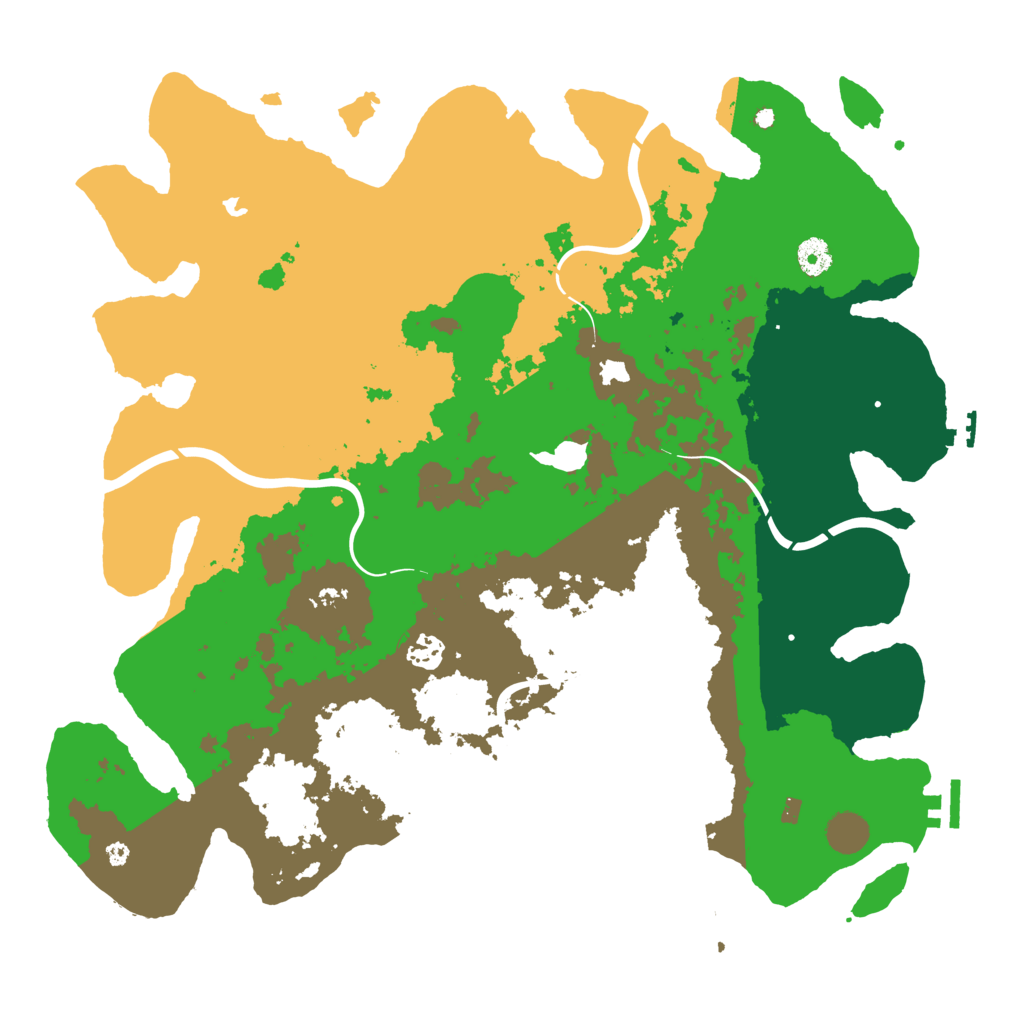Biome Rust Map: Procedural Map, Size: 4250, Seed: 1108130264