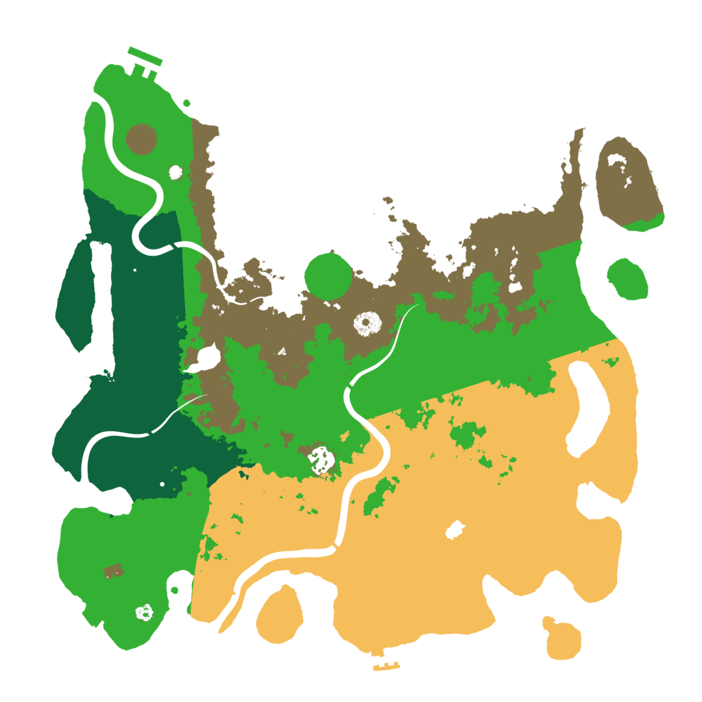 Biome Rust Map: Procedural Map, Size: 4000, Seed: 2094464945