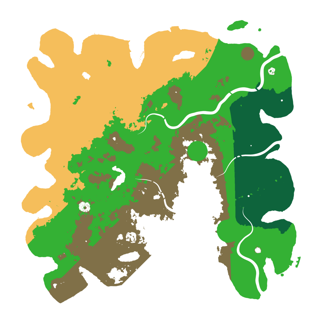 Biome Rust Map: Procedural Map, Size: 4250, Seed: 1636364137