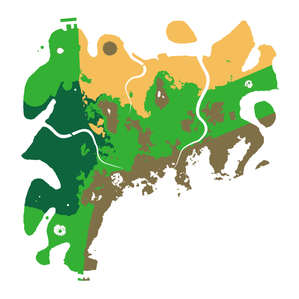 Biome Rust Map: Procedural Map, Size: 3750, Seed: 1217648204