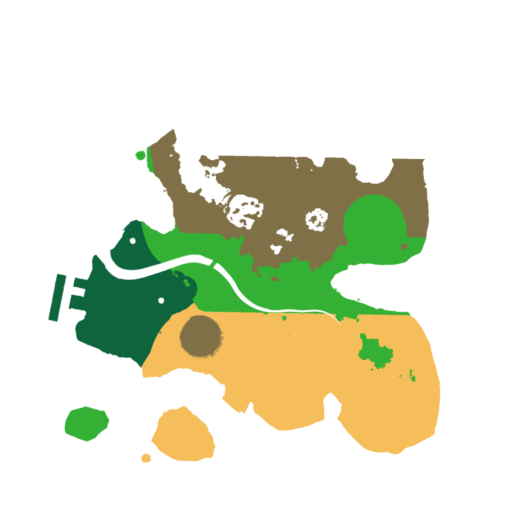 Biome Rust Map: Procedural Map, Size: 2250, Seed: 148820482
