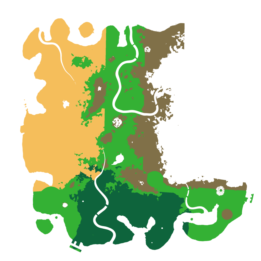 Biome Rust Map: Procedural Map, Size: 4250, Seed: 1468623782