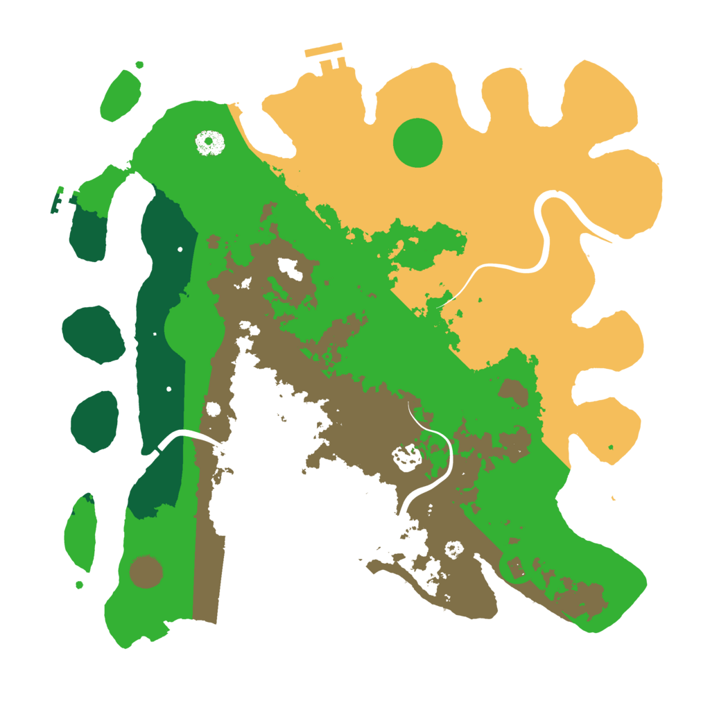 Biome Rust Map: Procedural Map, Size: 3800, Seed: 1793755626