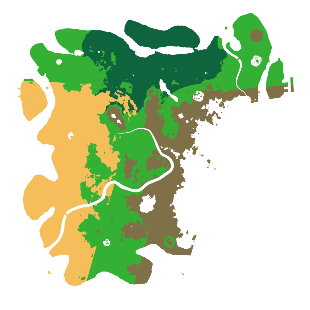 Biome Rust Map: Procedural Map, Size: 4250, Seed: 74109330