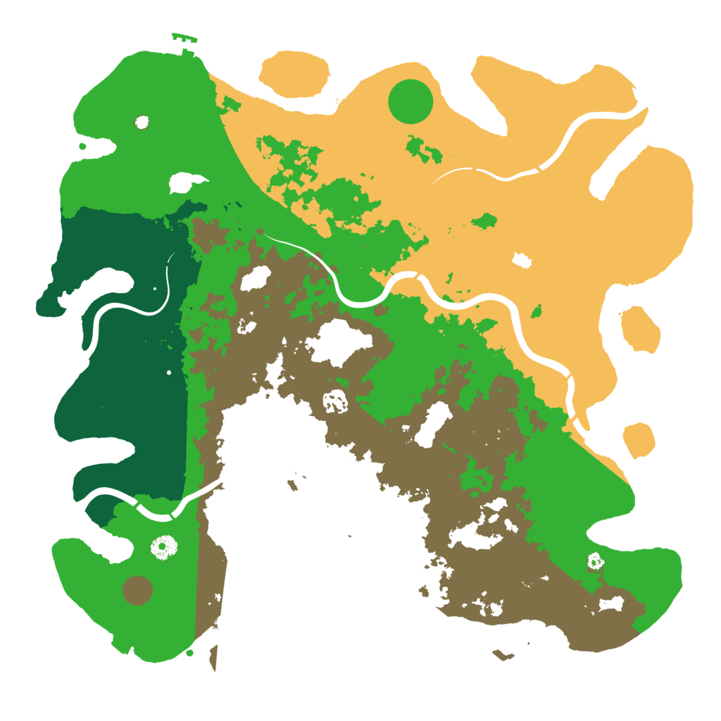 Biome Rust Map: Procedural Map, Size: 4250, Seed: 1862266783