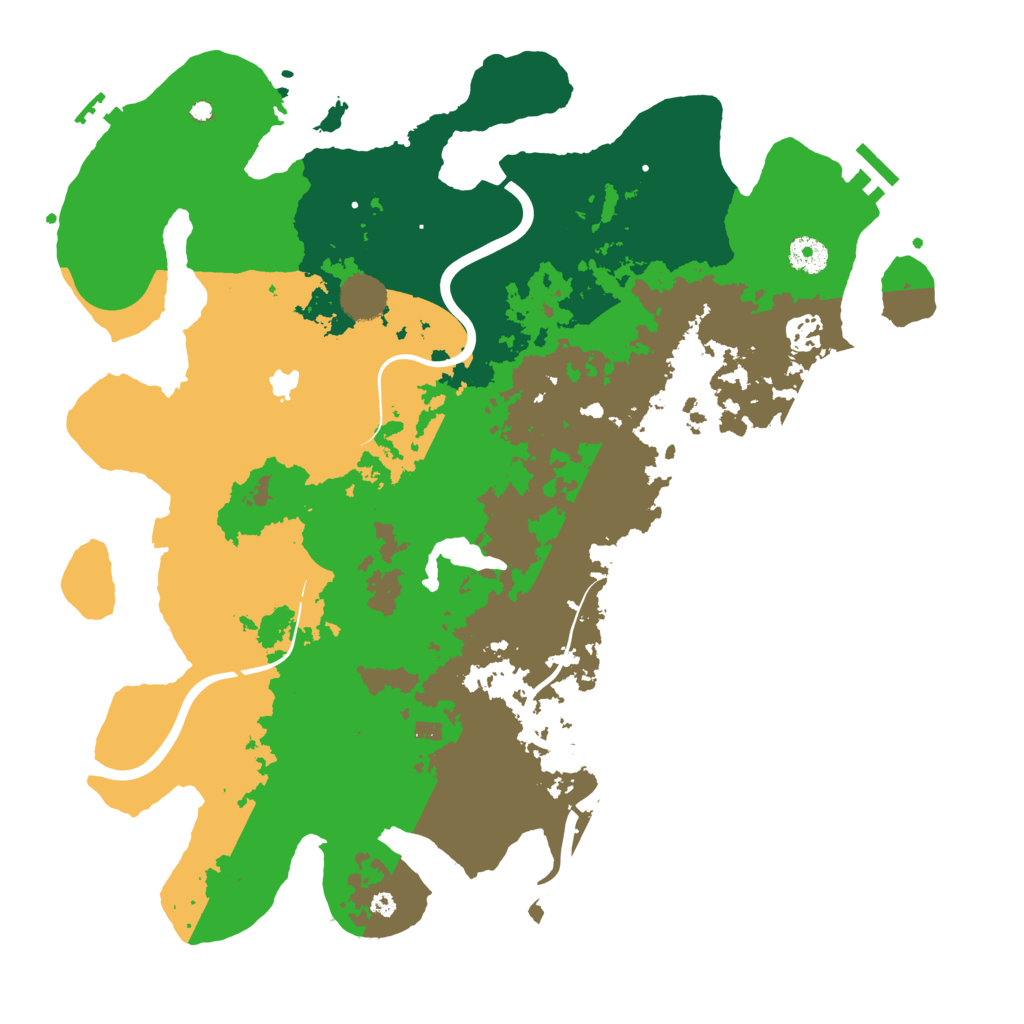 Biome Rust Map: Procedural Map, Size: 4000, Seed: 1790985730
