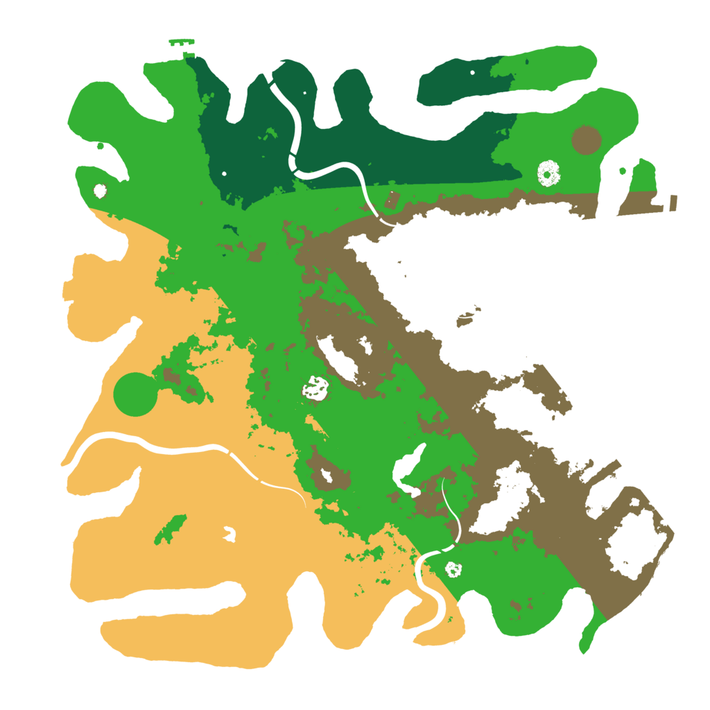 Biome Rust Map: Procedural Map, Size: 4250, Seed: 2013636731