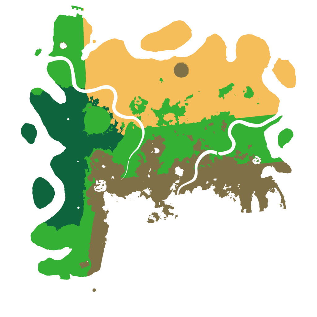 Biome Rust Map: Procedural Map, Size: 3750, Seed: 763001245