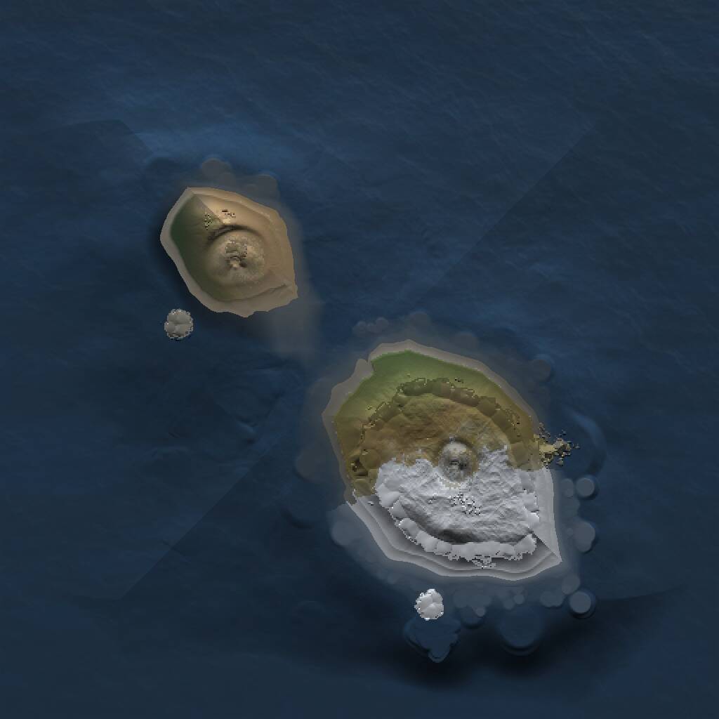 Rust Map: Procedural Map, Size: 1000, Seed: 1726006383, 3 Monuments