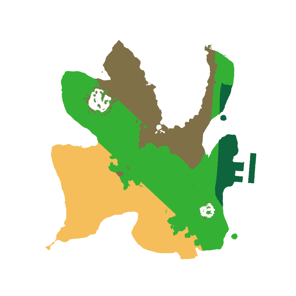 Biome Rust Map: Procedural Map, Size: 2000, Seed: 1984981545
