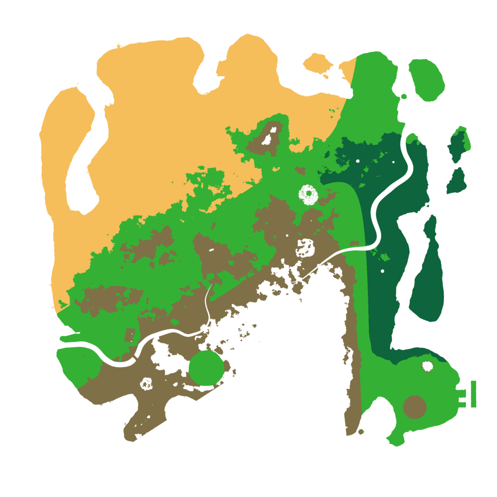 Biome Rust Map: Procedural Map, Size: 3750, Seed: 1791633631
