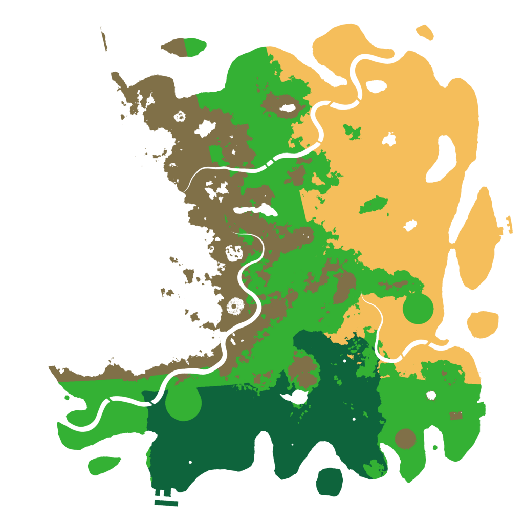 Biome Rust Map: Procedural Map, Size: 4500, Seed: 1523451467