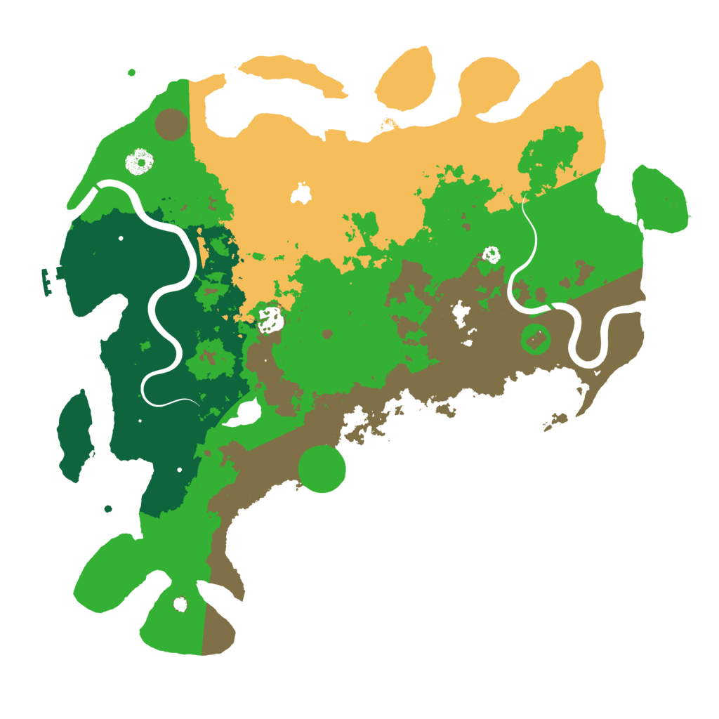 Biome Rust Map: Procedural Map, Size: 4000, Seed: 461791797