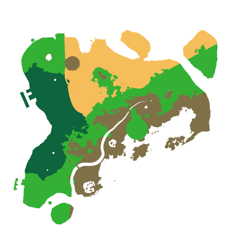 Biome Rust Map: Procedural Map, Size: 2995, Seed: 481981