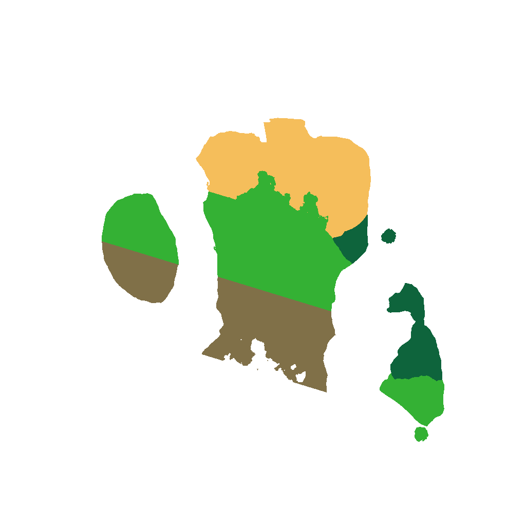 Biome Rust Map: Procedural Map, Size: 1500, Seed: 173344788