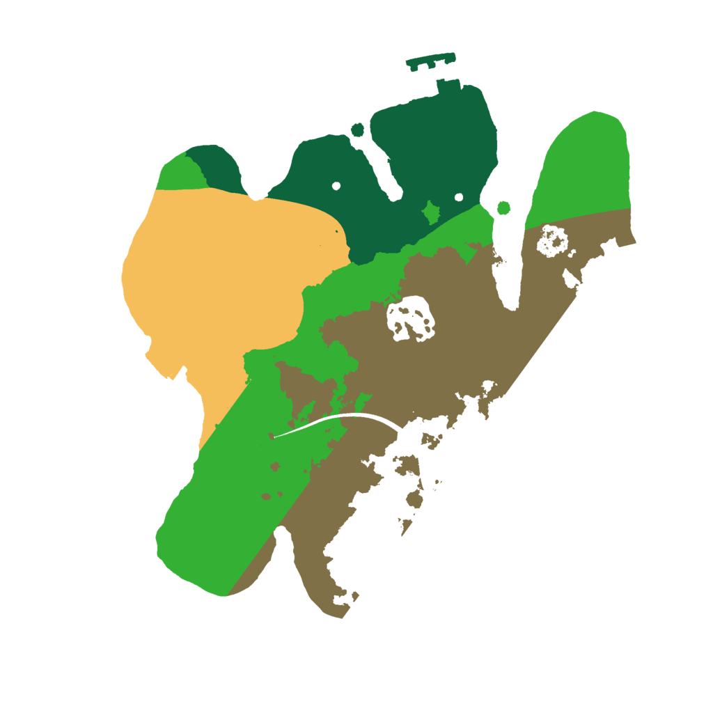Biome Rust Map: Procedural Map, Size: 2200, Seed: 1159496887