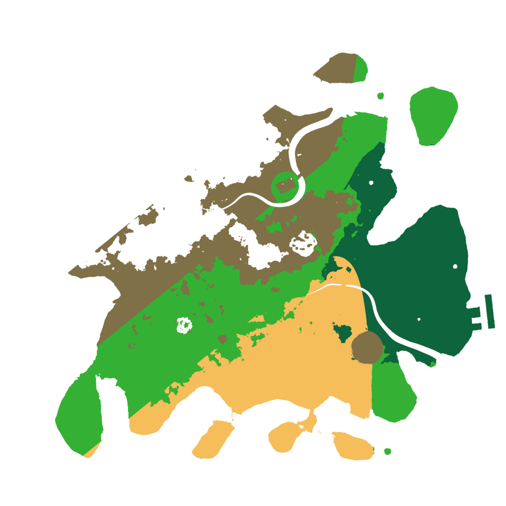 Procedural Map :: Rust Map :: Just-Wiped