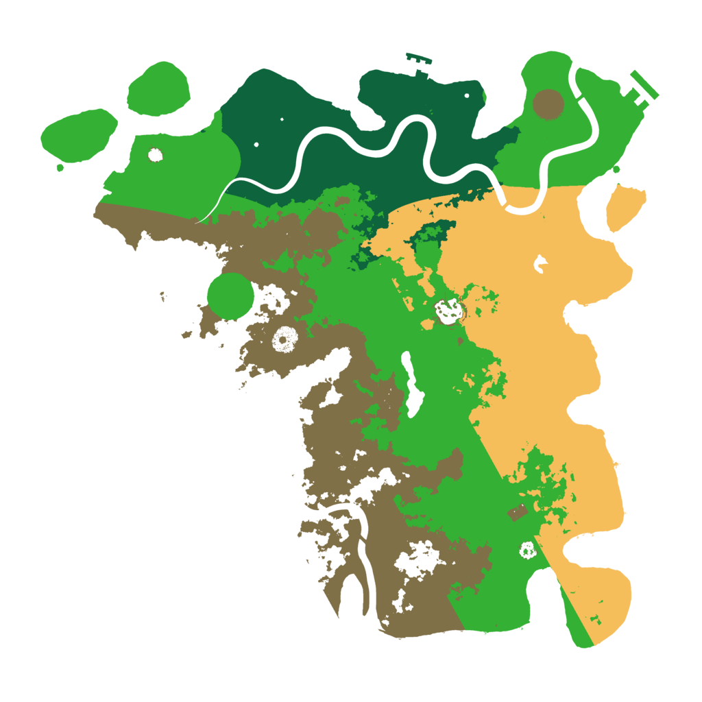 Biome Rust Map: Procedural Map, Size: 4000, Seed: 1586762
