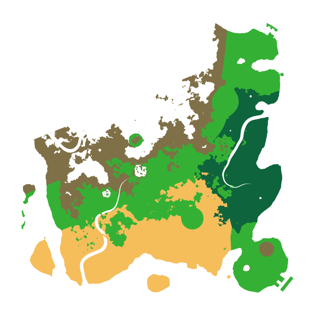 Biome Rust Map: Procedural Map, Size: 3750, Seed: 2015137123