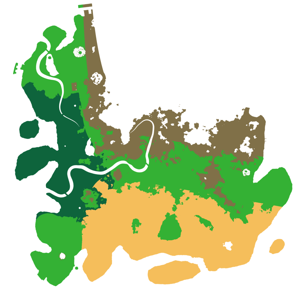 Biome Rust Map: Procedural Map, Size: 4000, Seed: 67382113