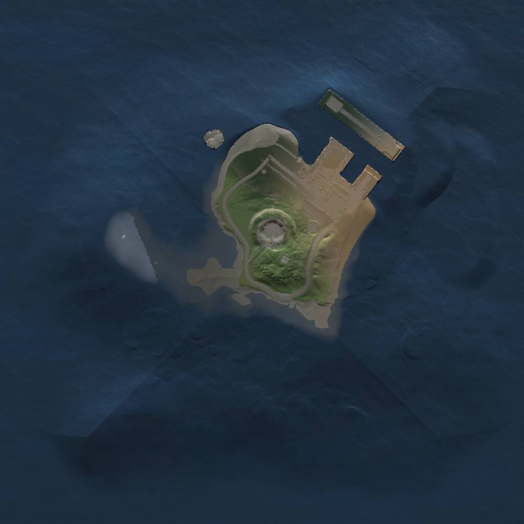 Rust Map: Procedural Map, Size: 1111, Seed: 2026171020, 4 Monuments