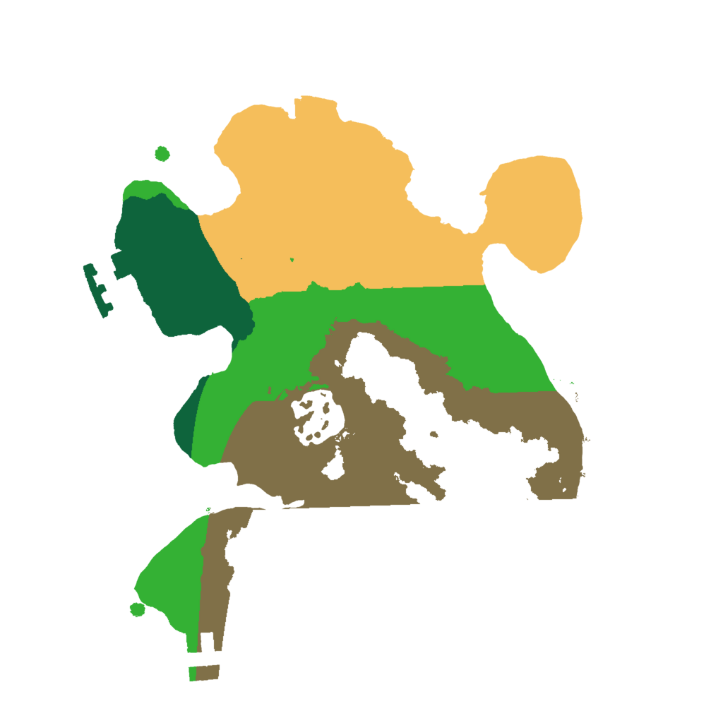 Biome Rust Map: Procedural Map, Size: 2000, Seed: 2102813988