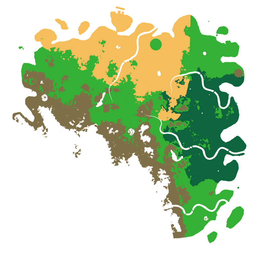 Biome Rust Map: Procedural Map, Size: 5800, Seed: 1130626502
