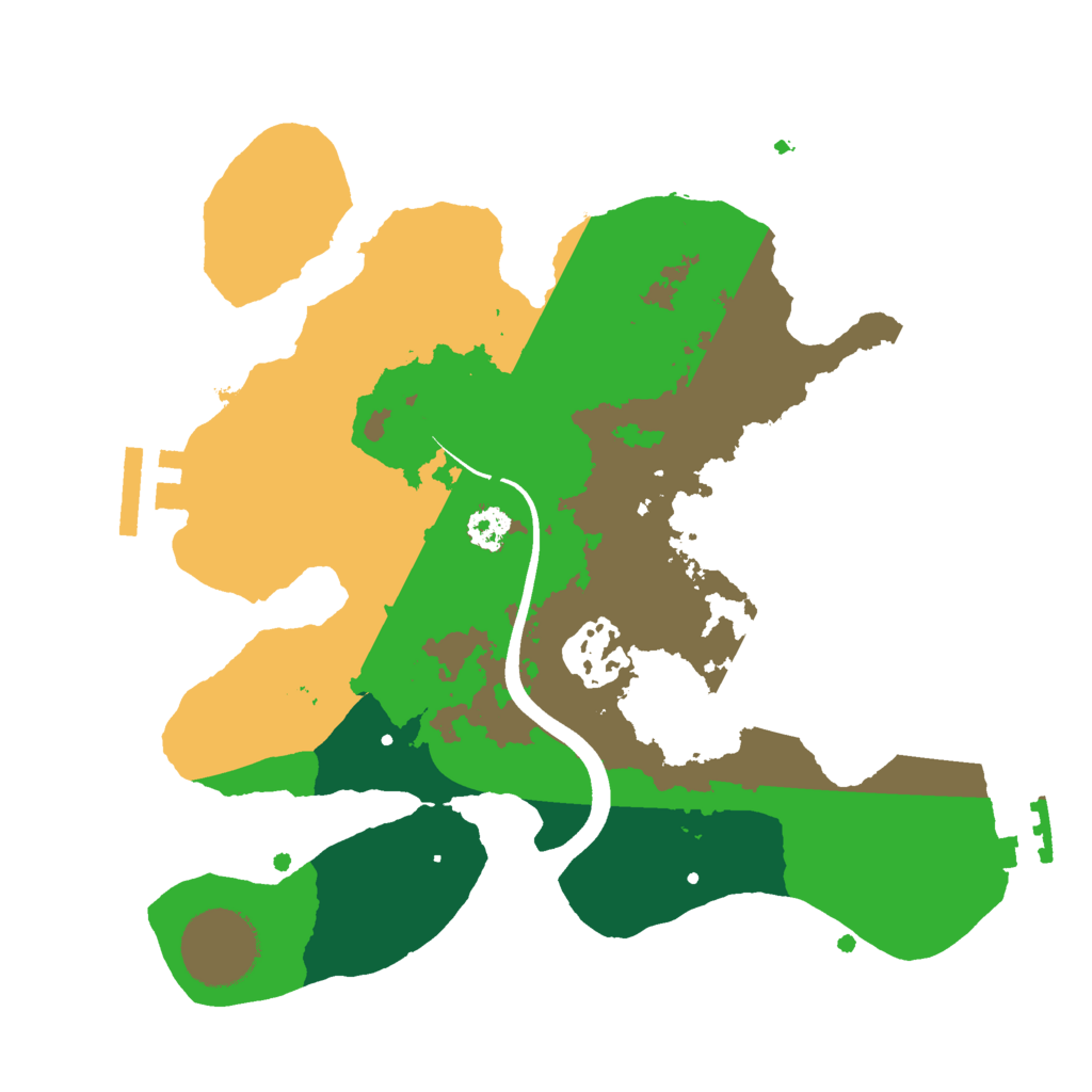 Procedural Map :: Rust Map :: Just-Wiped