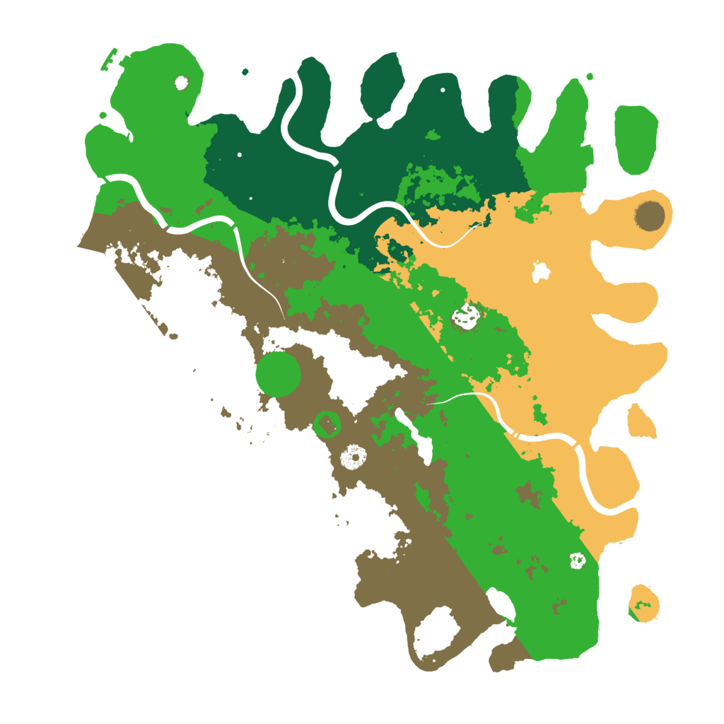 Biome Rust Map: Procedural Map, Size: 4250, Seed: 1989371870