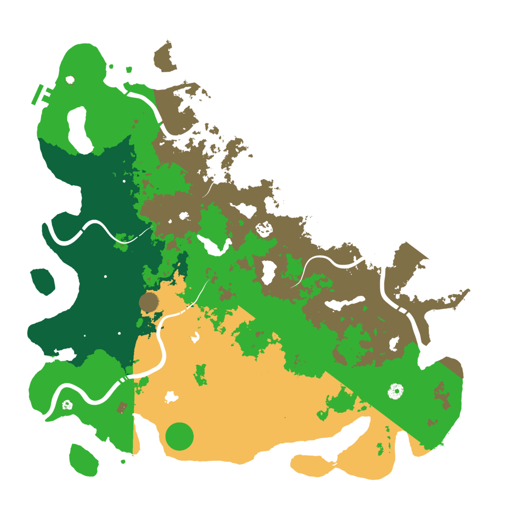 Biome Rust Map: Procedural Map, Size: 4750, Seed: 664678