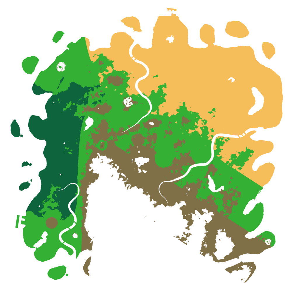 Biome Rust Map: Procedural Map, Size: 4750, Seed: 3028