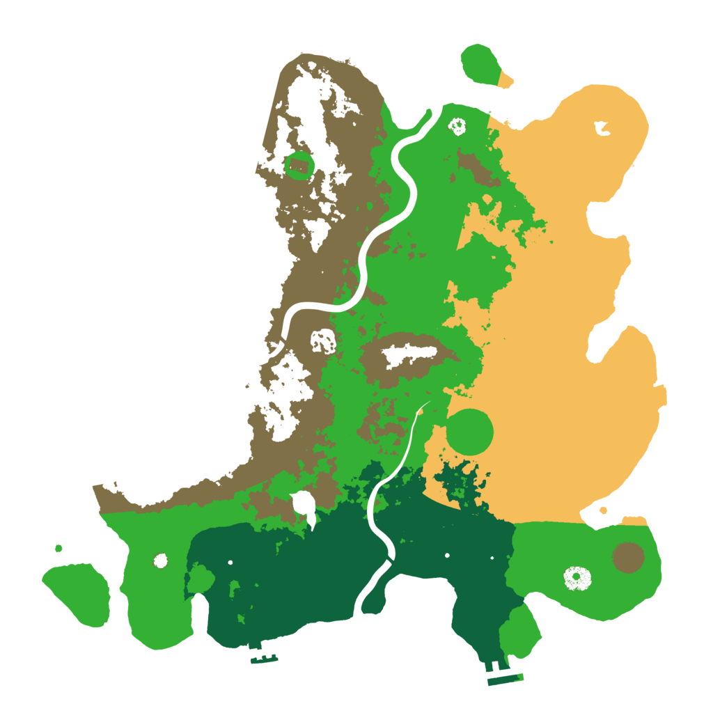 Biome Rust Map: Procedural Map, Size: 4000, Seed: 1106429558