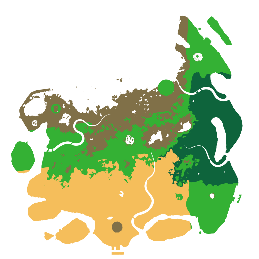 Biome Rust Map: Procedural Map, Size: 4250, Seed: 1731120021
